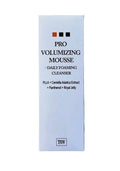 TOV Pro Volumizing Mousse packaging on a metallic surface