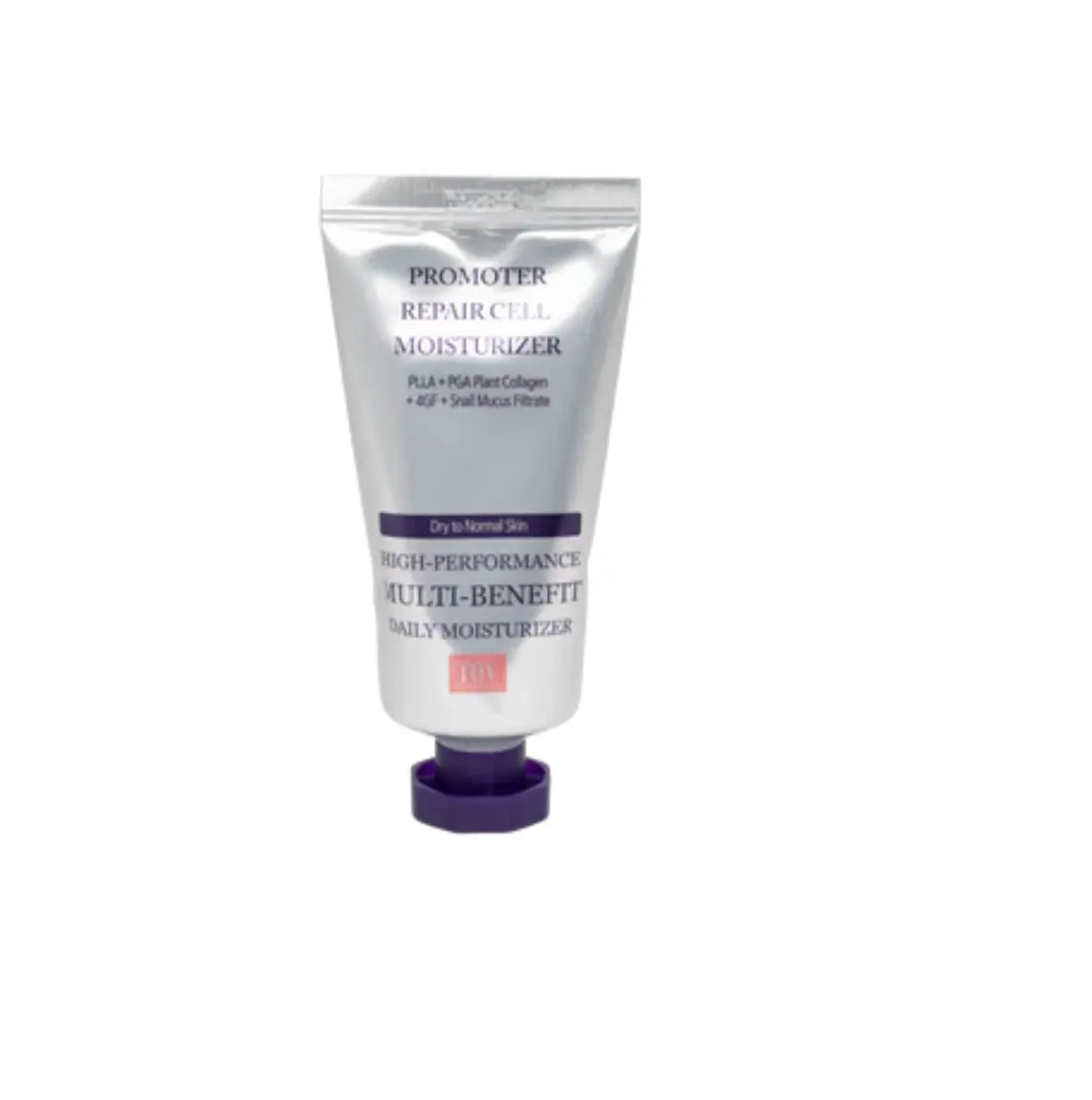 Tube of Promoter Repair Curls Moisturizer on a white background