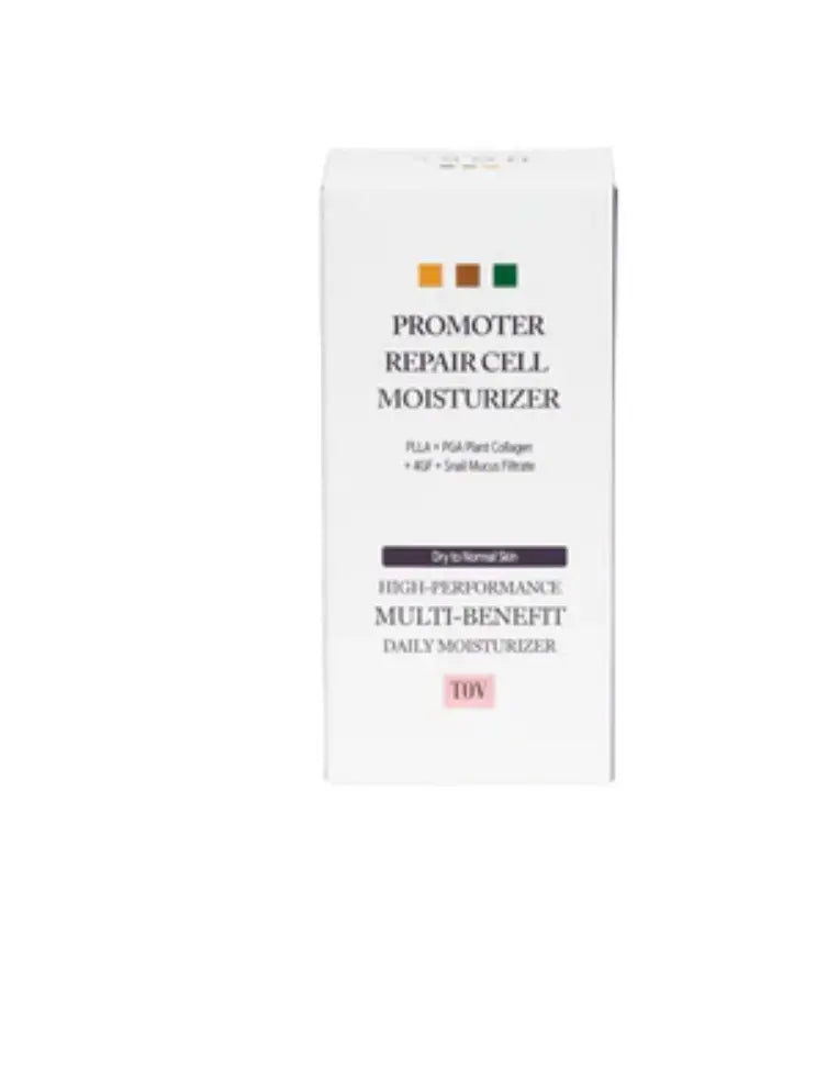 Promoter Repair Cell Moisturizer packaging on a white background